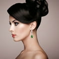 thumbnail image 2 of Weloille Ladies Fashion Colorful Diamond Water Drop Earrings Jewelry, 2 of 2