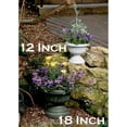 thumbnail image 6 of Bloem Grecian Urn Planter 18 in. Peppercorn, 6 of 6