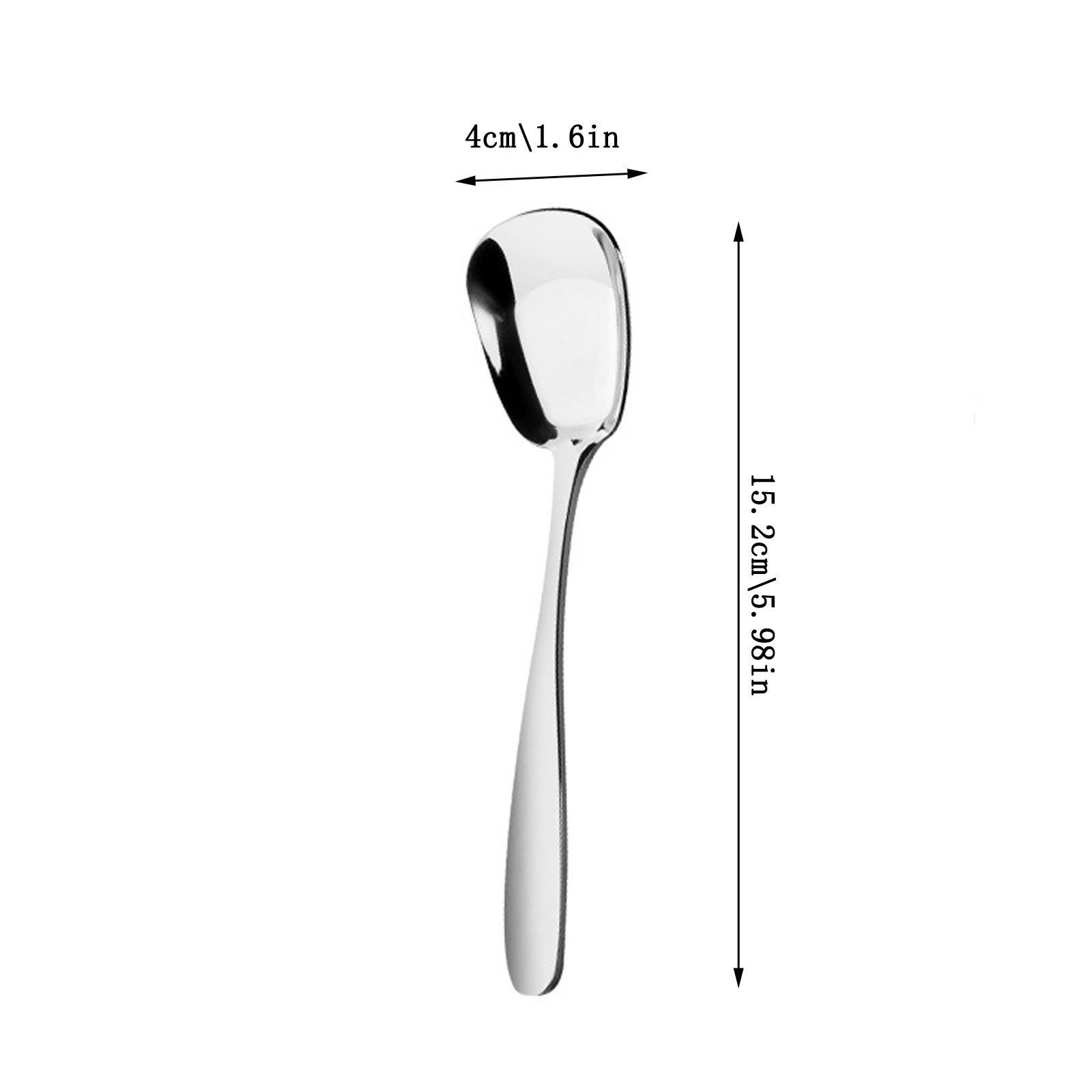 Fashion Korean style Thick Heavy Weight Stainless Steel Soup Spoons ...