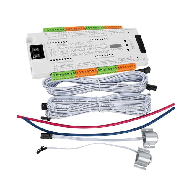 Stair Light Controller Kit Stair Lighting 32 Channel Stair Led Motion Sensor
