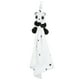 thumbnail image 1 of Toalla de dibujos animados para bebé, juguete de peluche colgante para recién nacido, toalla relajante para bebé, oso blanco y negro, 1 of 14