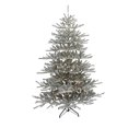 thumbnail image 4 of Kurt Adler 7 Foot Pre-Lit LED Flocked Vail Pine Tree, 4 of 4