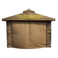 thumbnail image 6 of ​APEX GARDEN Privacy Curtain Set for 10' x 10' Gazebo, 6 of 6