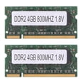 thumbnail image 2 of 2 Uds DDR2 4GB 800Mhz Laptop Ram PC2 6400 2RX8 200 SODIMM para AMD Laptop Memory, 2 of 5