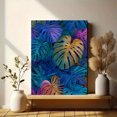 thumbnail image 6 of Monstera Leaf Canvas Print, Decor for Living Room, Office, Hotel, Bathroom, Hallway, 6 of 8