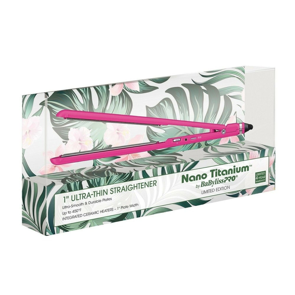 babyliss pro titanium limited edition straightener