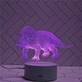 thumbnail image 2 of LINLIN 3D Night Light for Kids, 3D Illusion Lamp LED Table Desk Decor 7 Colors Touch Control USB Powered Party Decoration Lamp for Home Décor Xmas Birthday Gifts, 2 of 7