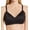 Black, variant on Warner's Womens No Side Effects Wire-Free T-Shirt Bra Style-RN2231A