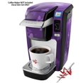 thumbnail image 2 of Bokeh Butterflies Purple - Decal Style Vinyl Skin fits Keurig K10 / K15 Mini Plus Coffee Makers (KEURIG NOT INCLUDED), 2 of 3