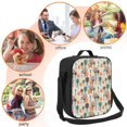 thumbnail image 5 of Lsque Squirrels and Trees Lunch Bag Lunch Box for Women Men Reusable Insulated Lunch Tote Bag,Leakproof Thermal Cooler Sack Food Handbags Case High Capacity, 5 of 9