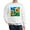 White, variant on CafePress - Sunflowers Painting Sweatshirt - Crew Neck Sweatshirt