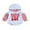 Red, variant on Bagilaanoe Newborn Baby Boy Hooded Romper Sweatshirt Long Sleeve Bodysuit Plaid Letter Print Pullover 3M 6M 12M 18M 24M Infant Casual Tee Tops