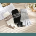 thumbnail image 4 of Guantes de cachemira acolchados y con pantalla táctil para adultos y estudiantes, cálidos y de invierno, para hombres y mujeres, 4 of 6