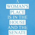 thumbnail image 3 of CafePress - A Woman Place Is In The House Shirt T Shirt - Women's Traditional Fit Dark T-Shirt, 3 of 4
