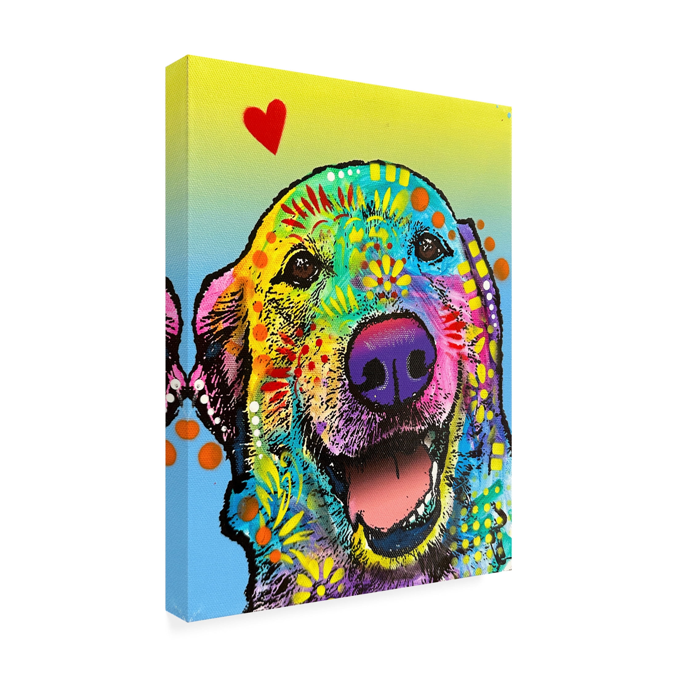 Canvas Wall Art - Dean Russo- Exclusive 'Tested' Wall Art for Living Room, Bedroom, or Office Décor by Trademark Fine Art - 35 x 47 Inches