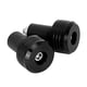 thumbnail image 1 of Tapones de aluminio para manillar de motocicleta, accesorios deslizantes para motocicleta (negro), 1 of 8