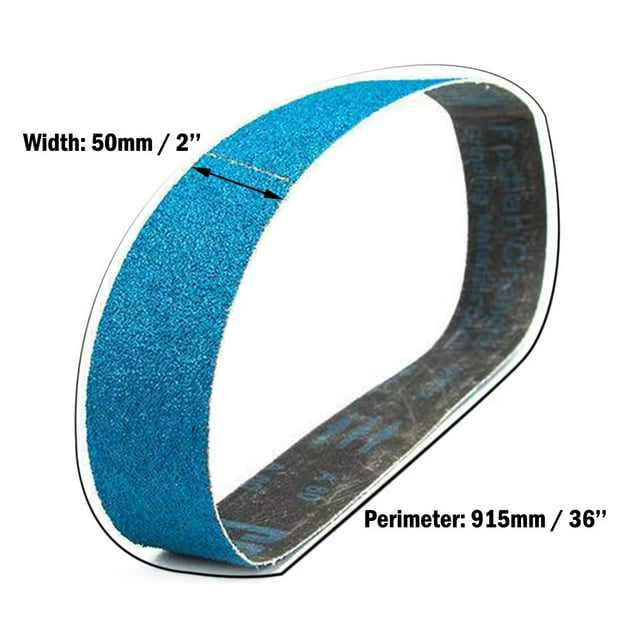 Courroies de Ponçage 91550mm Bande de Ponçage Zirconium Corindon Polissage