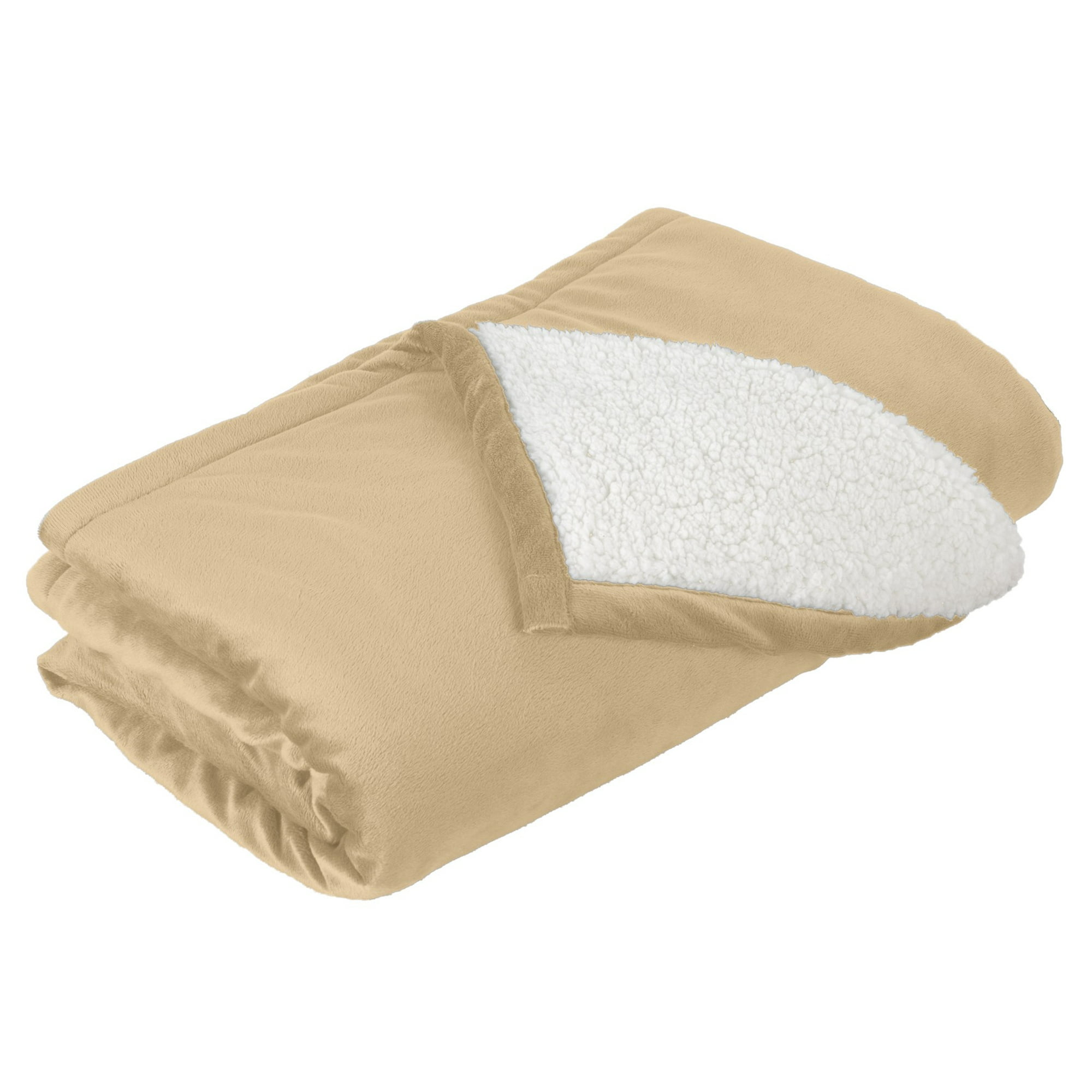 Port Authority Mountain Lodge Blanket. Bp40 Osfa Soft Camel Walmart