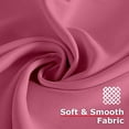thumbnail image 6 of Ample Decor 2 Panel 46 x 63 inch 100% Polyester Blackout Curtains, Noise Reducing - Pink, 6 of 6
