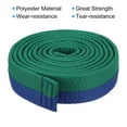 thumbnail image 3 of Uxcell Taekwondo Colored Ranking Belt 1.6"x7.9Ft 2.4m, Polyester Martial Arts Judo Karate Belt, Green&Blue, 3 of 5