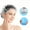 100PCS, variant on 100PCS Disposable Shower Caps, Plastic Clear Hair Cap Large Thick Waterproof Bath Caps for Women Men Kids Girls, Hotel Travel Portable Spa Salon Deep Conditioning Use