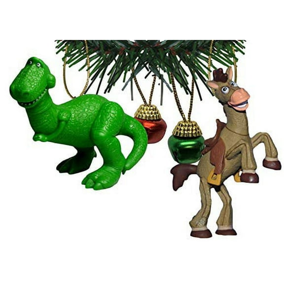 Characteristix Disney's Pixar Toy Story Bullseye & Rex Ornament Set of 4