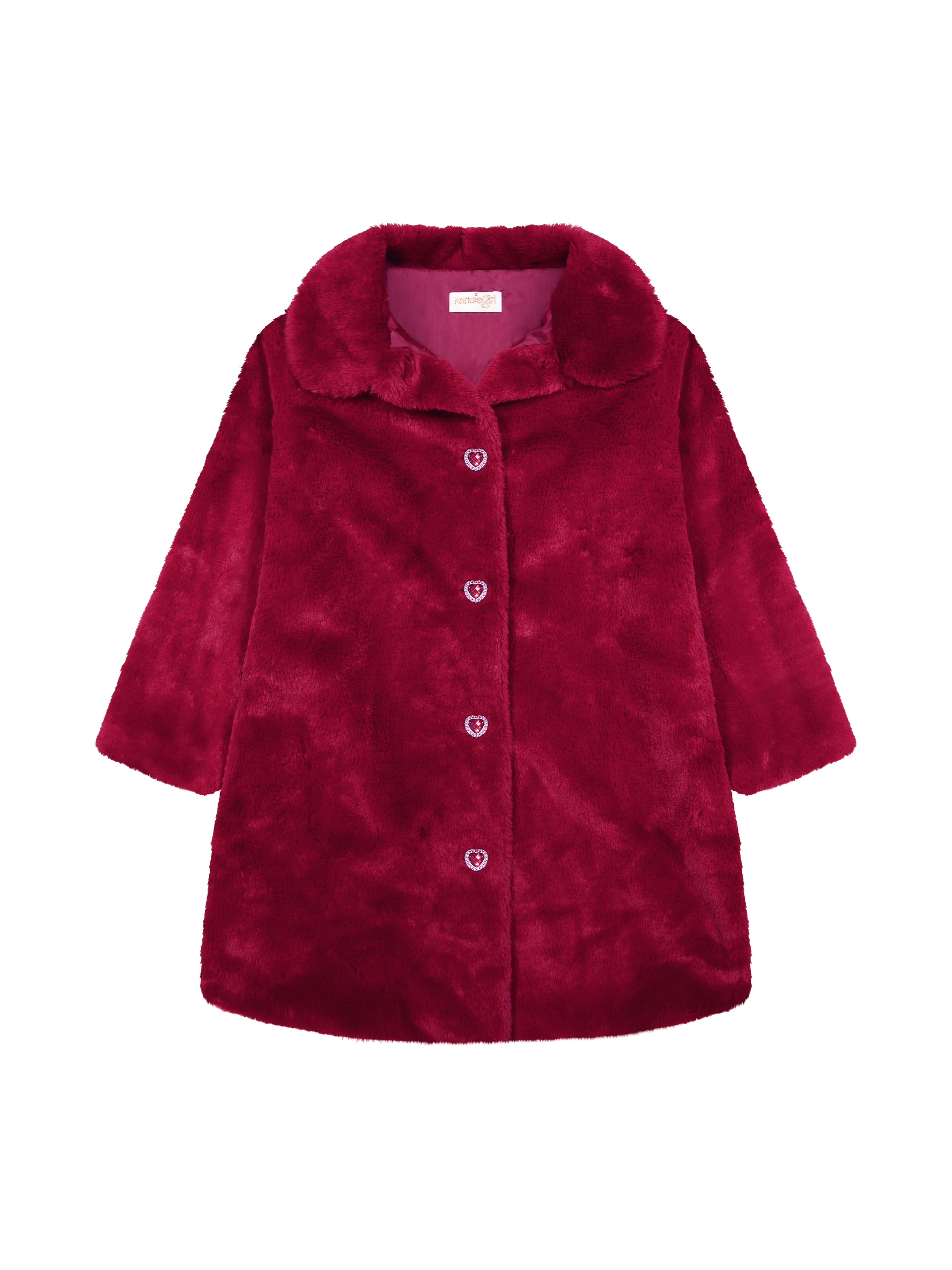Kensie Girl Sleeveless Plaid Dress and Velvet Coat Set, Sizes 4-12
