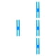 thumbnail image 2 of 4 bandas de goma de silicona para envolver cuencos, platos, bandas en forma de H, correas elásticas para cajas de juegos, libros de deportes al aire Azul, 2 of 8