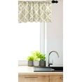thumbnail image 3 of Ambesonne Oriental Window Valance, Motifs, 54" X 12", Dark Mustard White, 3 of 3