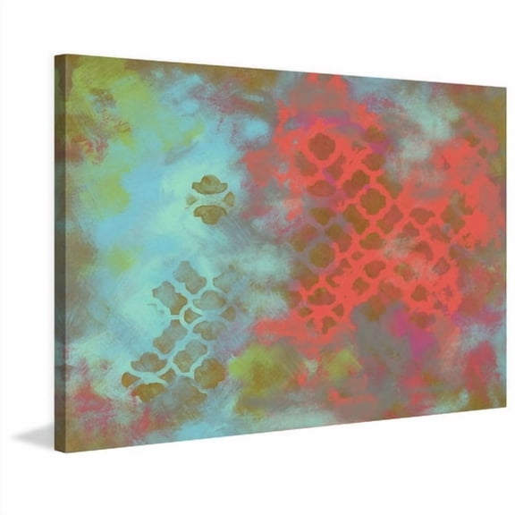 Marmont Hill "Goldmod" by Reesa Qualia Painting Print on Wrapped Canvas