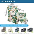thumbnail image 7 of Xixirimido Palm Trees Leopard Tie-dye Pattern Printed Recliner Slipcover Stretch Reclining Chair Covers 4 Pieces Non Slip Recliner Sofa Slipcovers with Pocket Lazy Boy Chair Cover for Pet Kid, 7 of 7