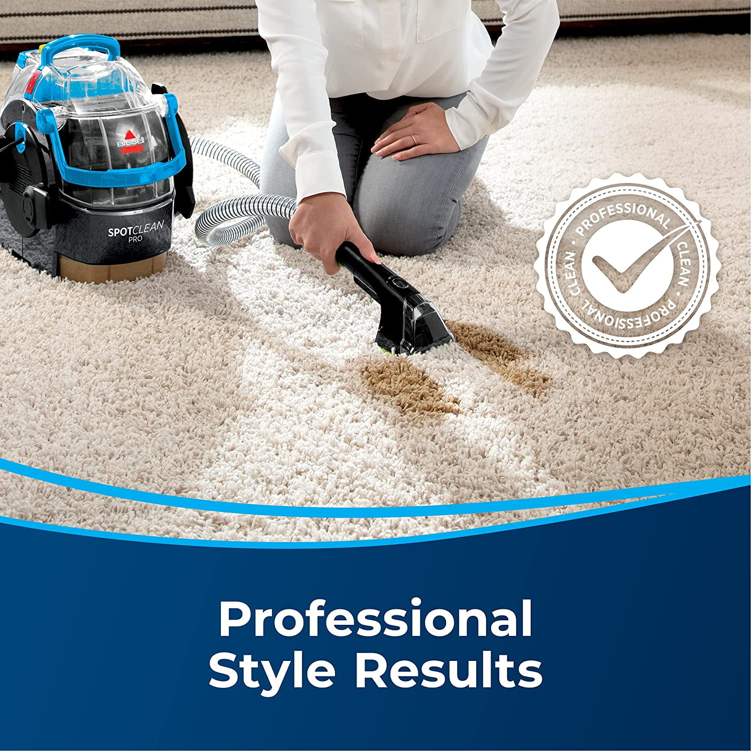 BISSELL® SpotClean Pro™ Portable Carpet Cleaner, 3194 order BASE ONLY