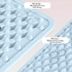 thumbnail image 4 of Almohadilla de masaje de acupresión de silicona de doble cara | Silicona antideslizante lavable de grado alimenticio | Almacenamiento de orificios para colgar | Alivio del pie para la fascia plantar, 4 of 5