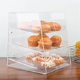 thumbnail image 1 of Cal Mil P257 Display Case 3 Tray Slant Front - Clear, 1 of 3
