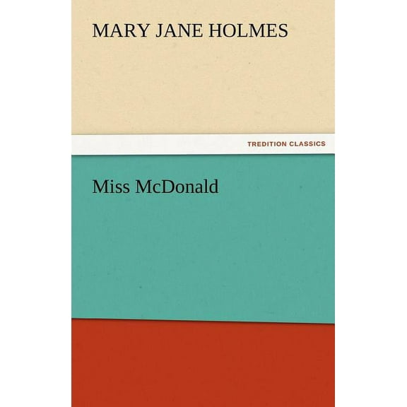 Miss McDonald (Paperback)