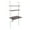 White and Brown, variant on Ladder Desk 30x20 inches Wall Mounted Computer Desk Solid Wood Laptop Storage Table with Shelves Power Strip