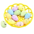 thumbnail image 2 of Colcolo Easter Eggs Mini Ornament Art DIY Crafts Eggs for Weddings Easter Decorations 12 Eggs, 2 of 8