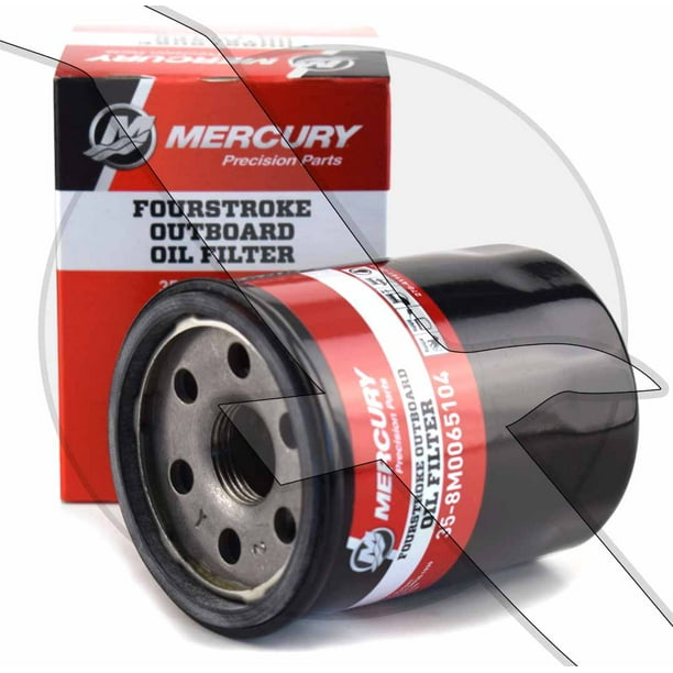 Mercury Marine Fourstroke Outboard Oil Filter 35 8m0065104 Walmart Com