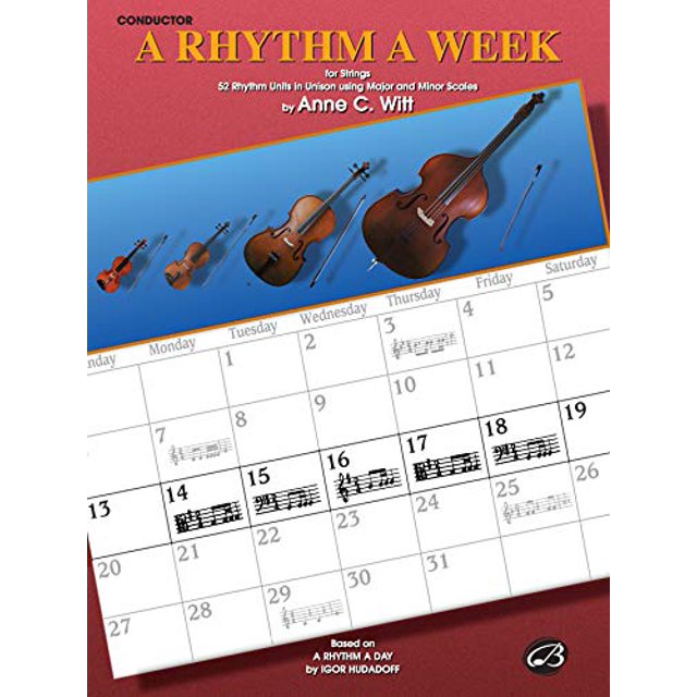 Un Rythme par Semaine (Basé sur un Rythme par Jour par Igor Hudadoff): Chef d'Orchestre