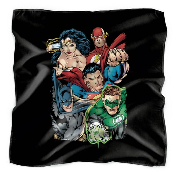 Justice League Break Free Bandana (21 in x 21 in)