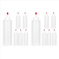 thumbnail image 1 of 12PC Squeeze Squirt Condiment Botellas para Salsas - 16 Onzas - Contenedores Perfectos para Salsa de Tomate, Barbacoa, Salsas, Jarabe, 1 of 7