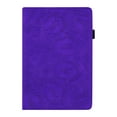thumbnail image 2 of SaniMore Wallet Case for iPad 10th Generation 10.9" 2022, PU Leather Case with Embossed Sunflower Shockproof TPU Shell Card/Pen Holder Hand Rope Anti-slip Kickstand Tablet Case For iPad 10th, Purple, 2 of 14
