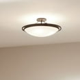 thumbnail image 2 of Kichler Lighting - 4 Light Semi-Flush Mount In Transitional Style-10 Inches Tall, 2 of 7