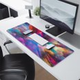 thumbnail image 2 of Seamless Gaming Experience with Galaxy Design Mouse Pad - Large Non-Slip Desk Mat with Stitched Edges, Perfect for Keyboard & Mouse - 31.5x11.8 inches, 2 of 7