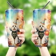 thumbnail image 4 of Hello 2025 Havanese Celebrates Happy New Year Firework Balloon 30oz Stainless Steel Tumbler Insulated Cup with Lid Havanese Dog Lover Gifts Idea - 02024, 4 of 5
