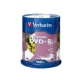 thumbnail image 1 of Verbatim - 100 x DVD+R - 4,7 Go 16x - Blanc - surface Imprimable jet d'Encre, 1 of 6