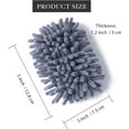 thumbnail image 2 of 4 Pieces Microfiber Shag Whiteboard Eraser Shag Washable Dry Eraser Board Eraser for Chalk, Classroom Teacher Supplies, Home and Office (Blue, Grey, Pink), 2 of 10