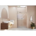 thumbnail image 2 of Eclipse 48 in. x 78 in. Fully Frameless Glass Sliding Shower Doors, 2 of 7