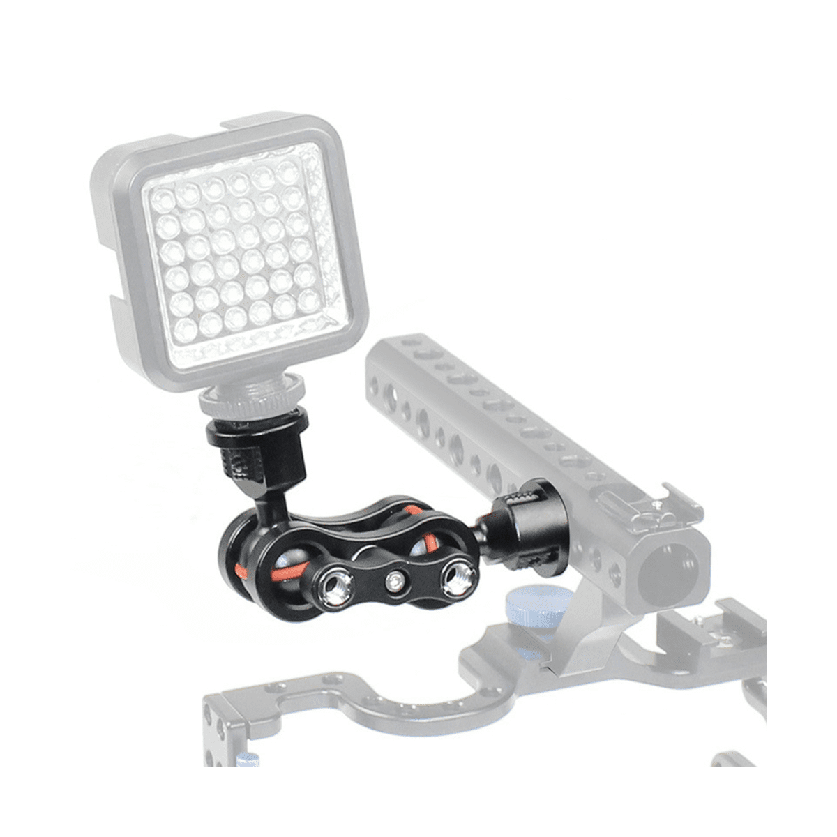 Double Ball Arm Mount Rotatable Arm Ball Mount Camera Gimbal Bracket