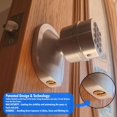 Electronic Keypad Door Knob SoHo Mill® and Lock Set with Backup